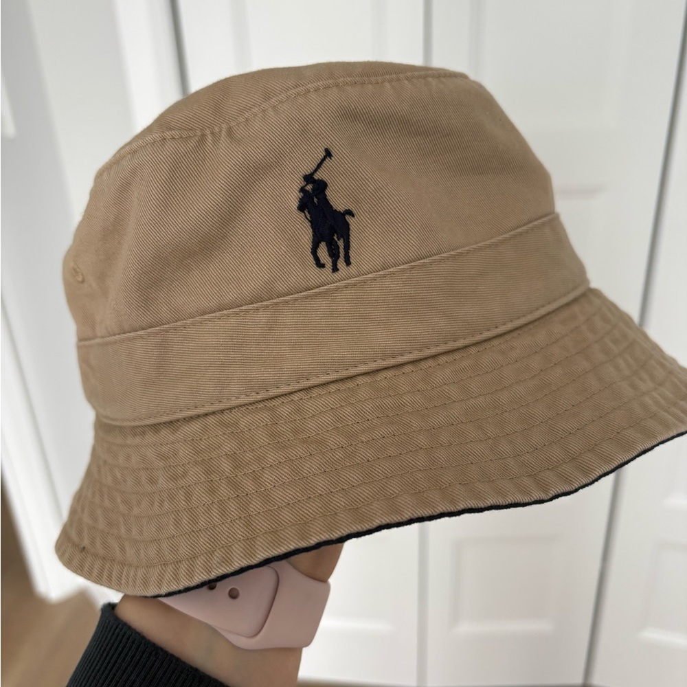 Polo by Ralph Lauren Tan Bucket Hat